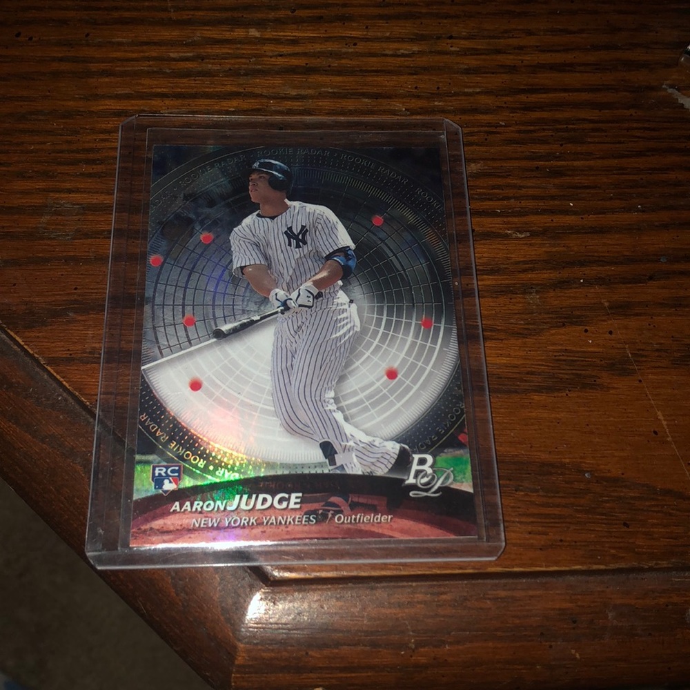 2017 Aaron Judge BOWMAN PLATINUM ROOKIE